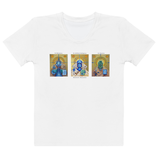 Women's T-shirt from "Deus ex box" series