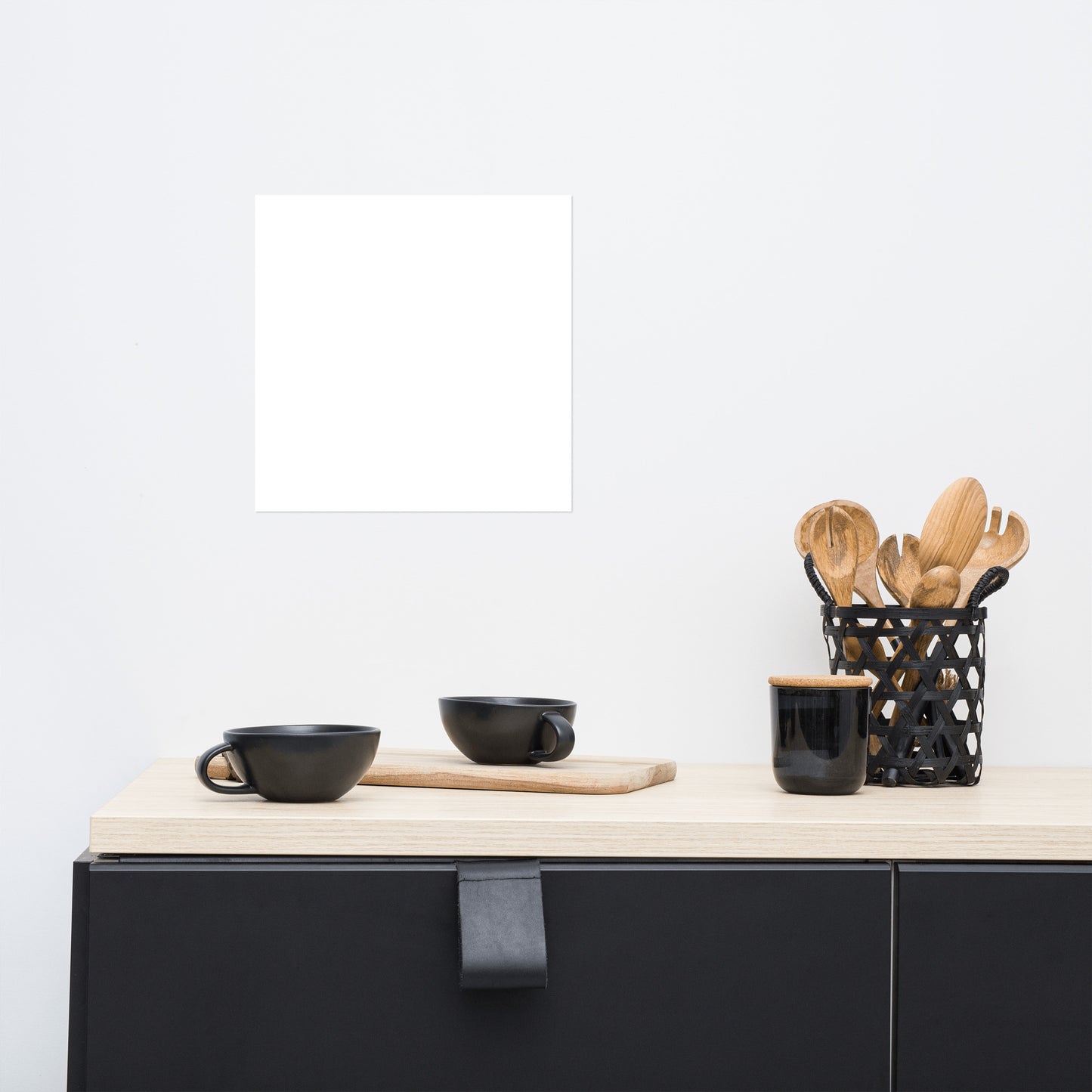 Poster "Blessed Quiet" from "Blessed Trinity" series