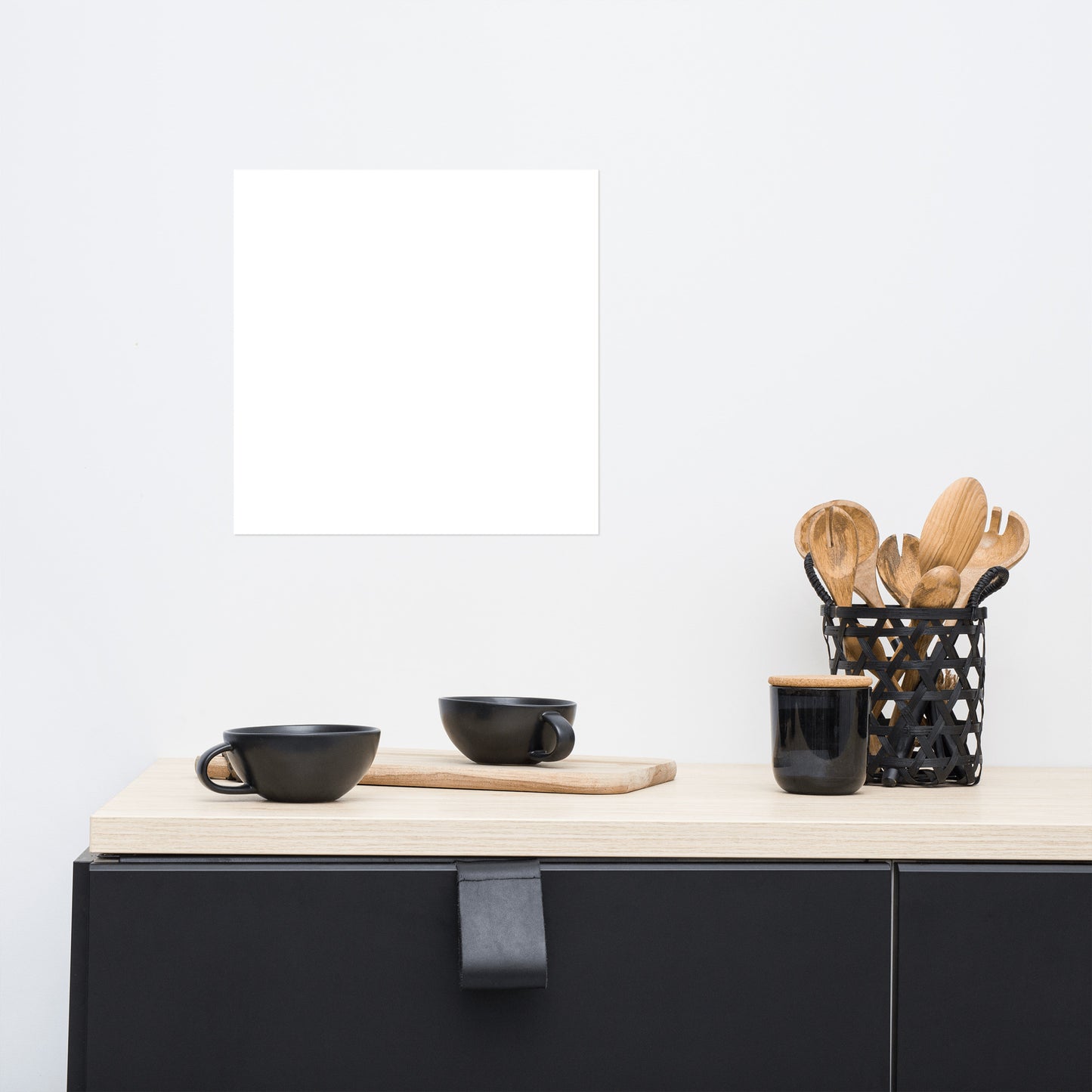 Poster "Blessed Quiet" from "Blessed Trinity" series