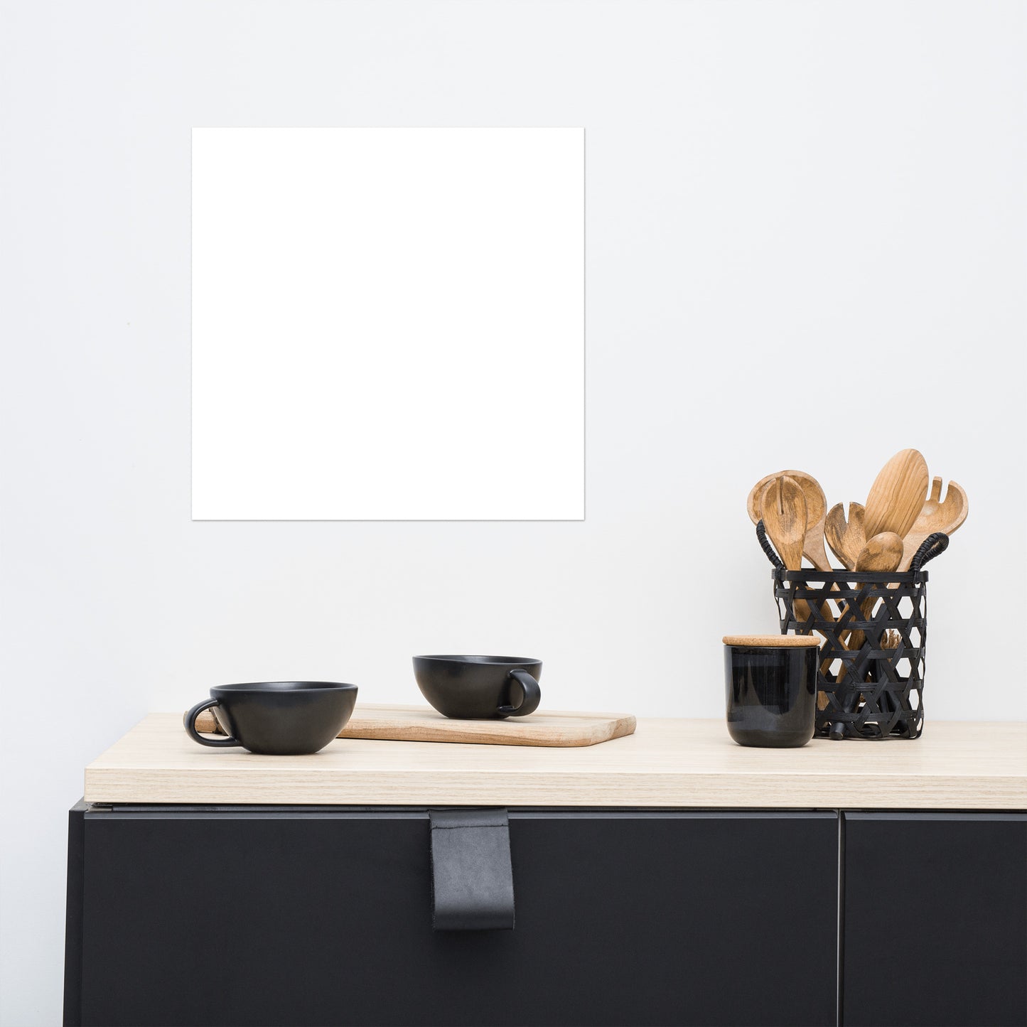 Poster "Blessed Quiet" from "Blessed Trinity" series