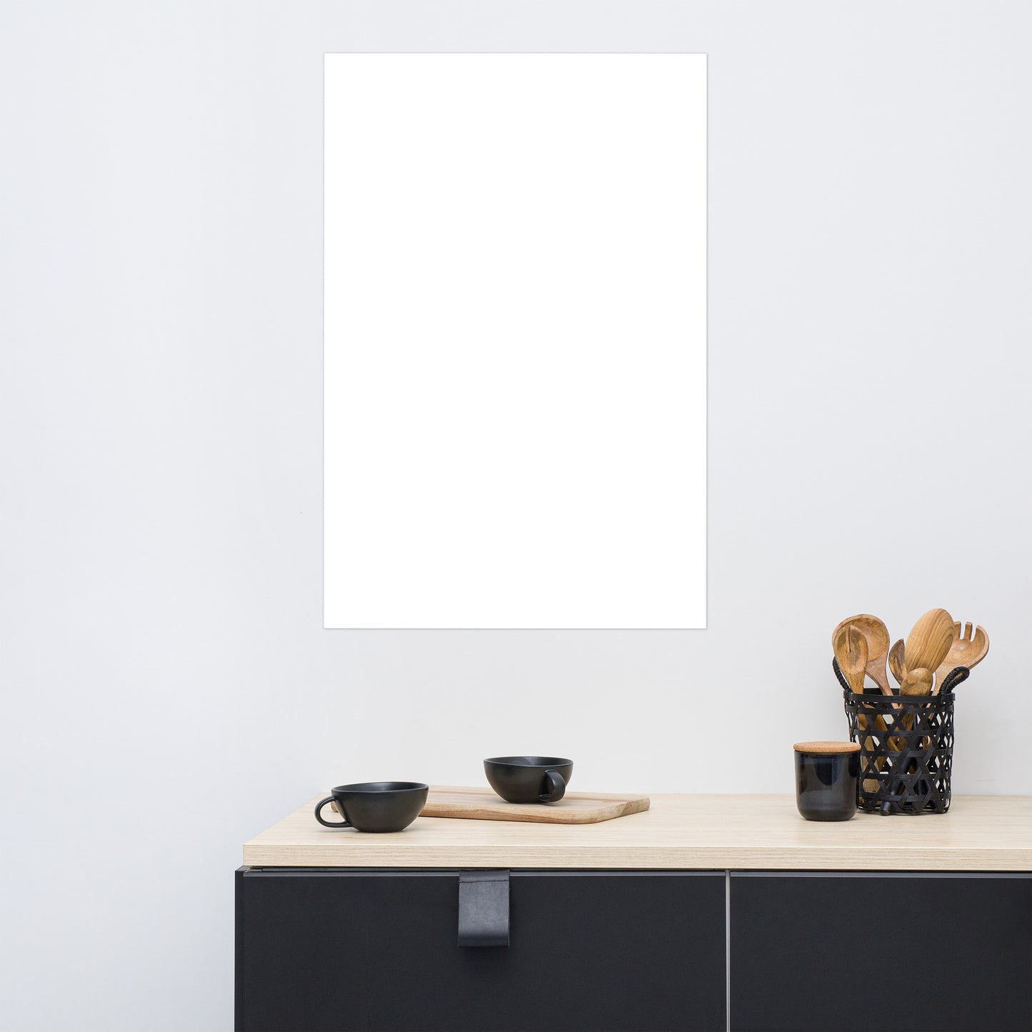 Poster "Blessed Quiet" from "Blessed Trinity" series