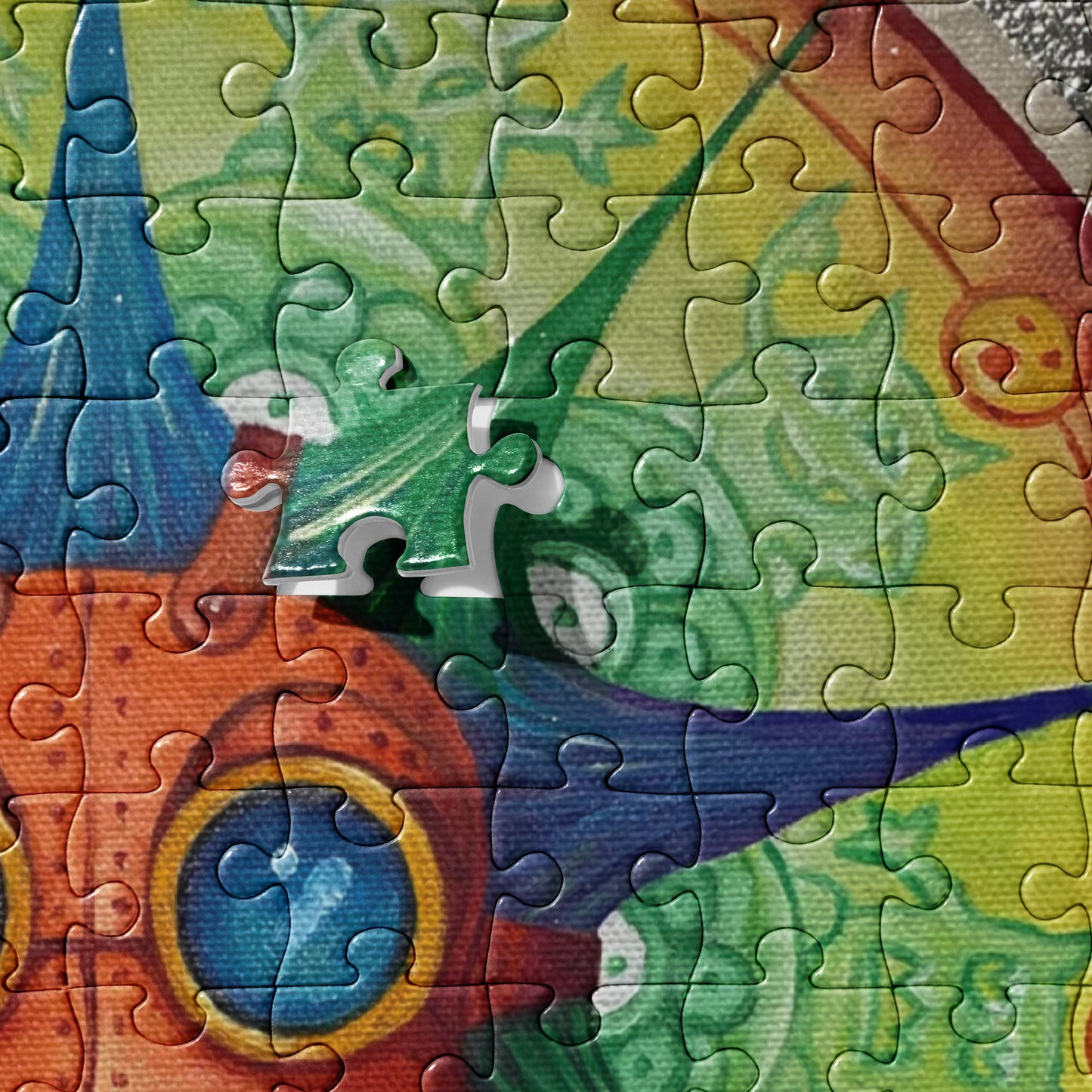 Jigsaw puzzle. Mental Health from Mental Trinity collection