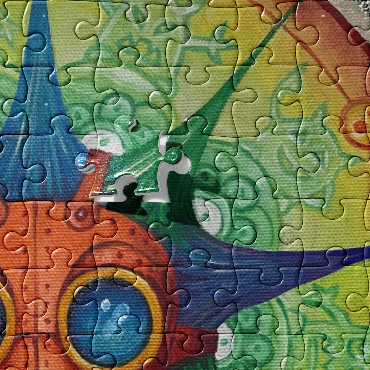 Jigsaw puzzle. Mental Health from Mental Trinity collection