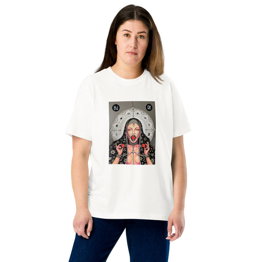 Lightweight cotton t-shirt "Blessed Quiet" from "Blessed Trinity" series