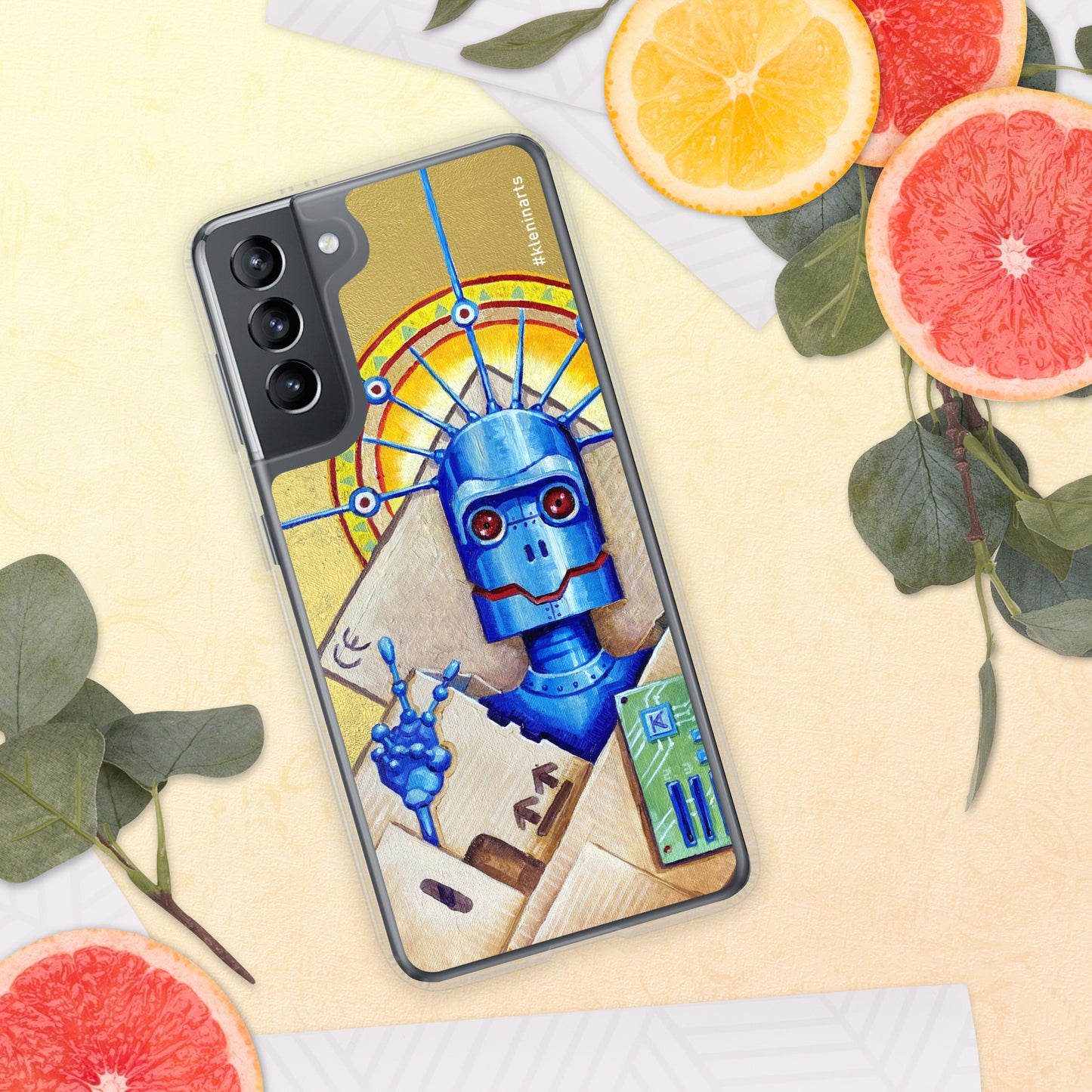 Samsung Case St. AI from series "Deus Ex Box"