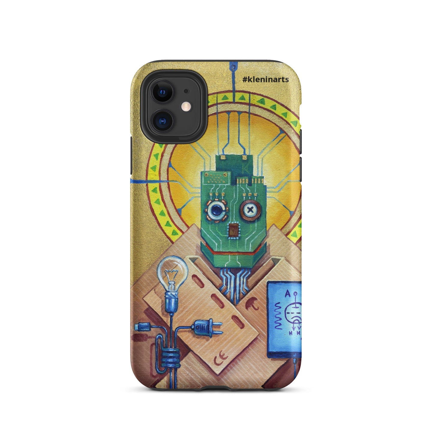 iPhone case St. Electrica from "Deus ex box" series