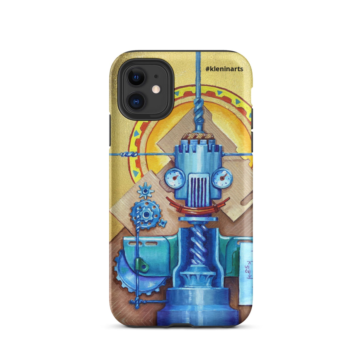 iPhone case St. Mechanica from "Deus ex box" series