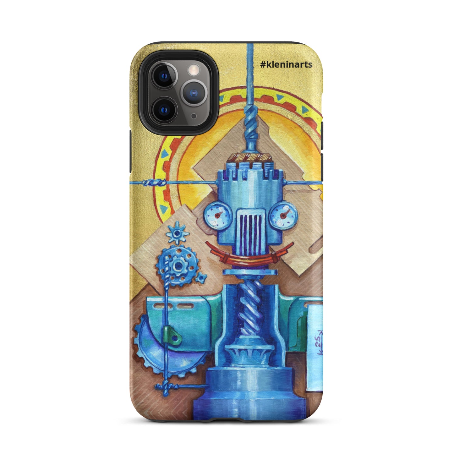 iPhone case St. Mechanica from "Deus ex box" series