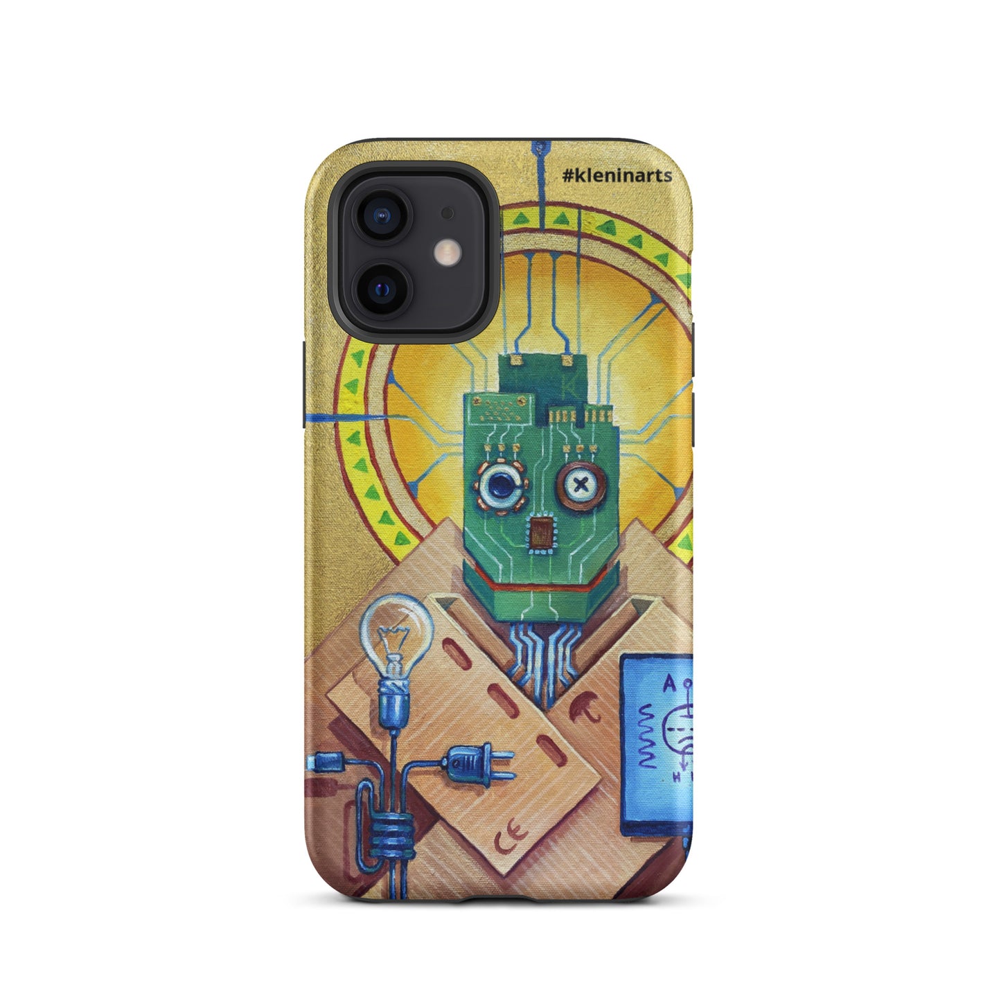 iPhone case St. Electrica from "Deus ex box" series