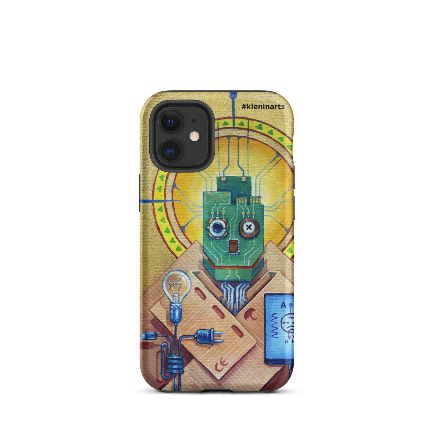 iPhone case St. Electrica from "Deus ex box" series