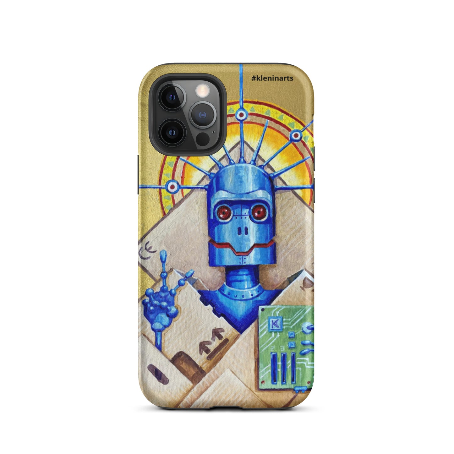 iPhone case St. AI from series "Deus ex box"