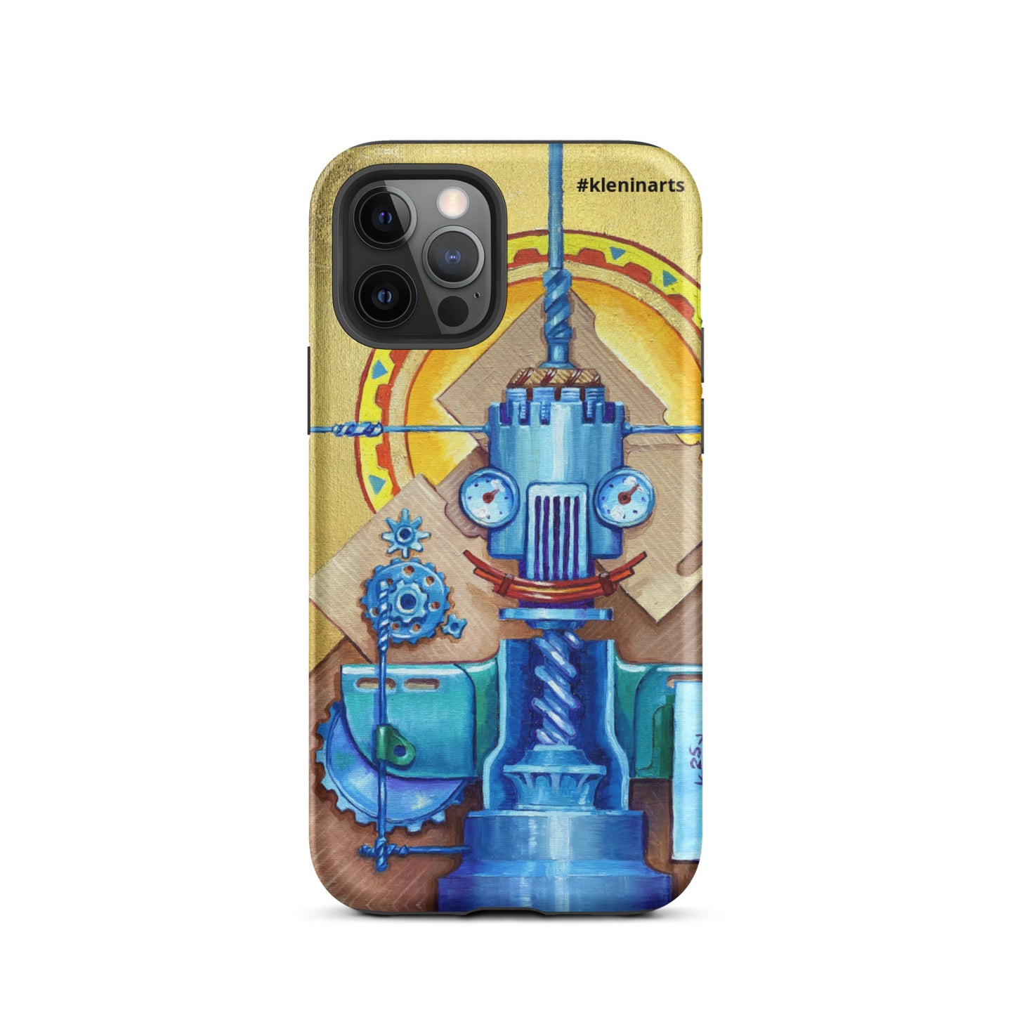 iPhone case St. Mechanica from "Deus ex box" series