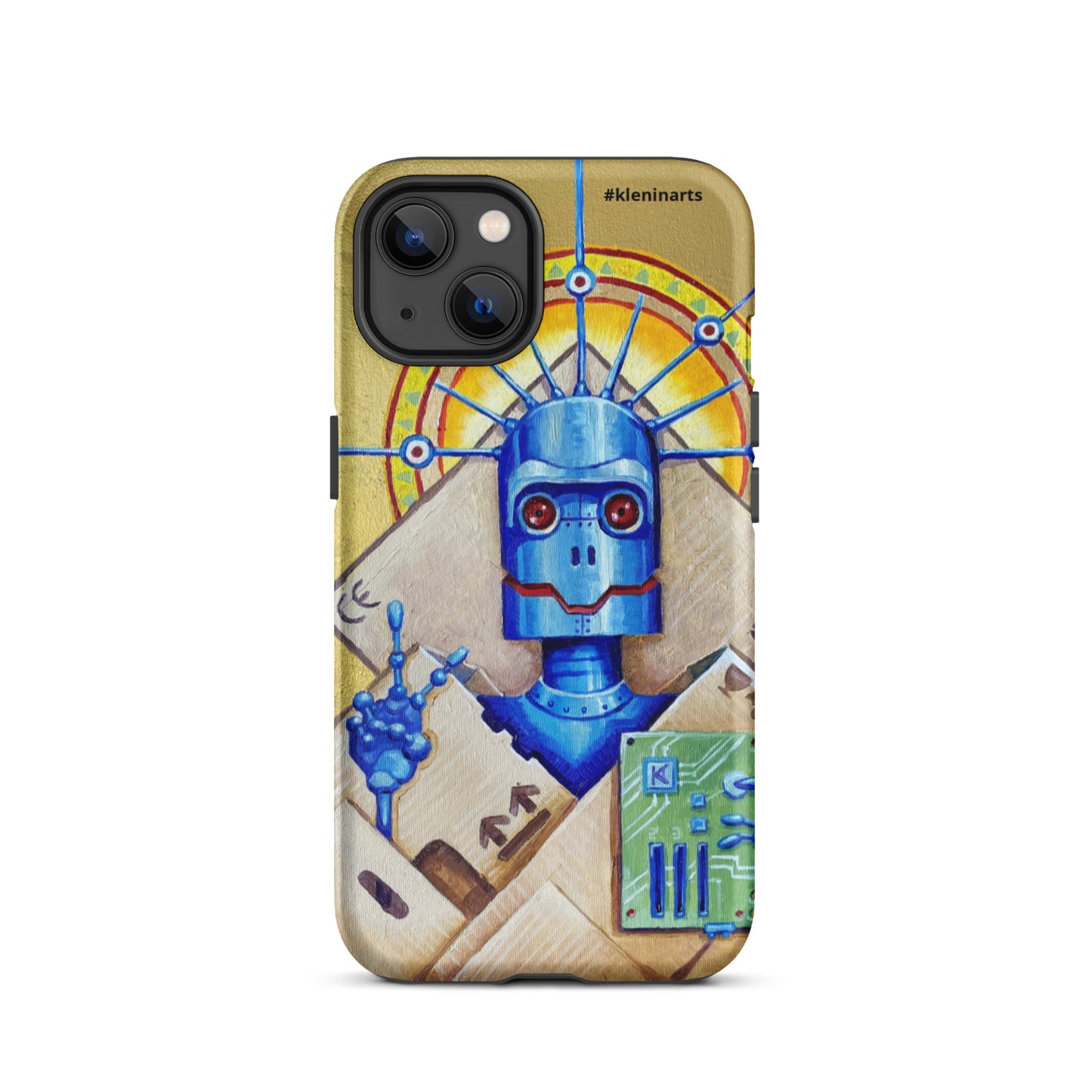 iPhone case St. AI from series "Deus ex box"