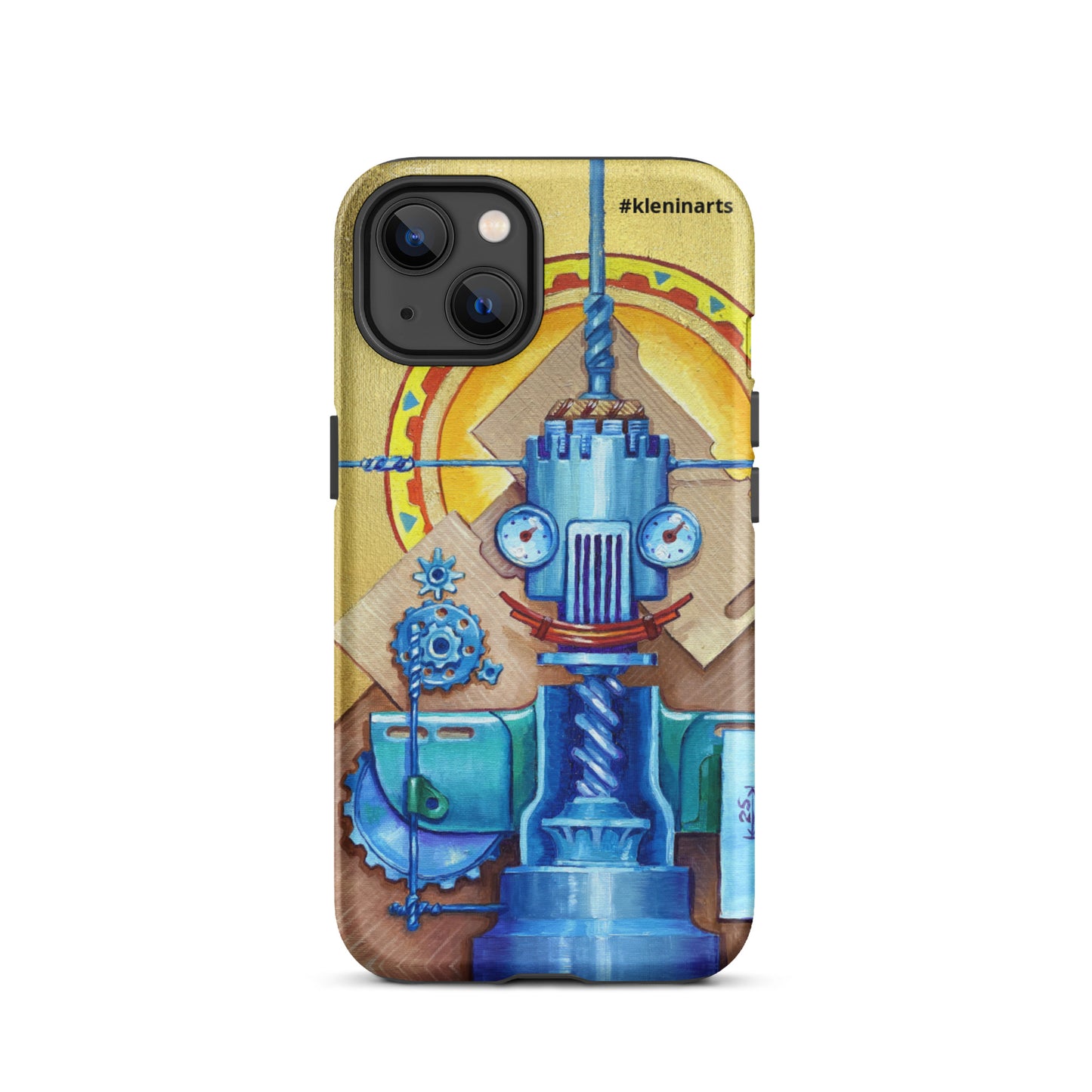 iPhone case St. Mechanica from "Deus ex box" series