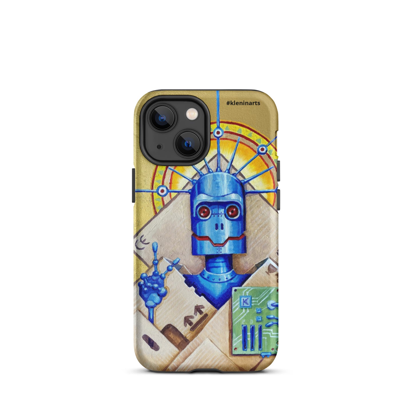 iPhone case St. AI from series "Deus ex box"