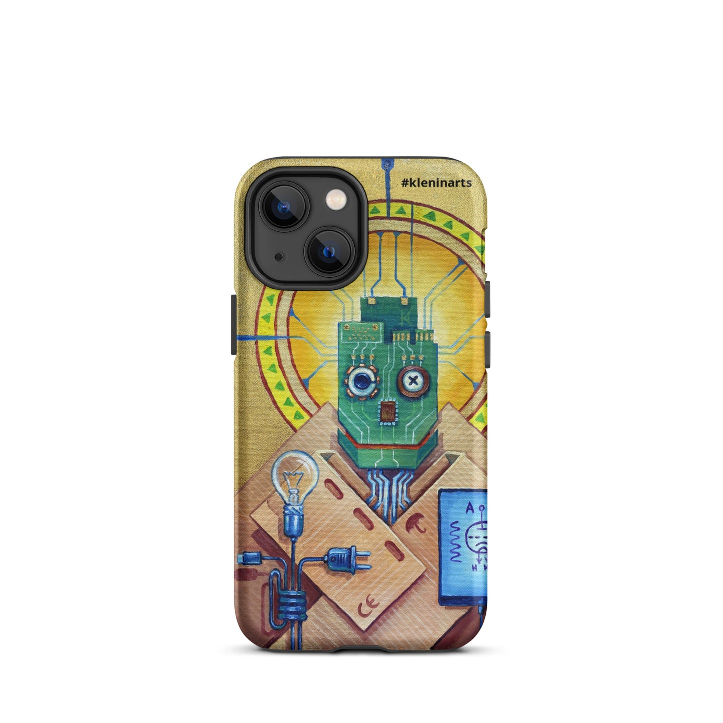iPhone case St. Electrica from "Deus ex box" series