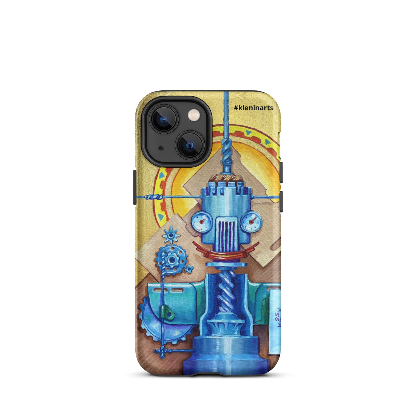 iPhone case St. Mechanica from "Deus ex box" series