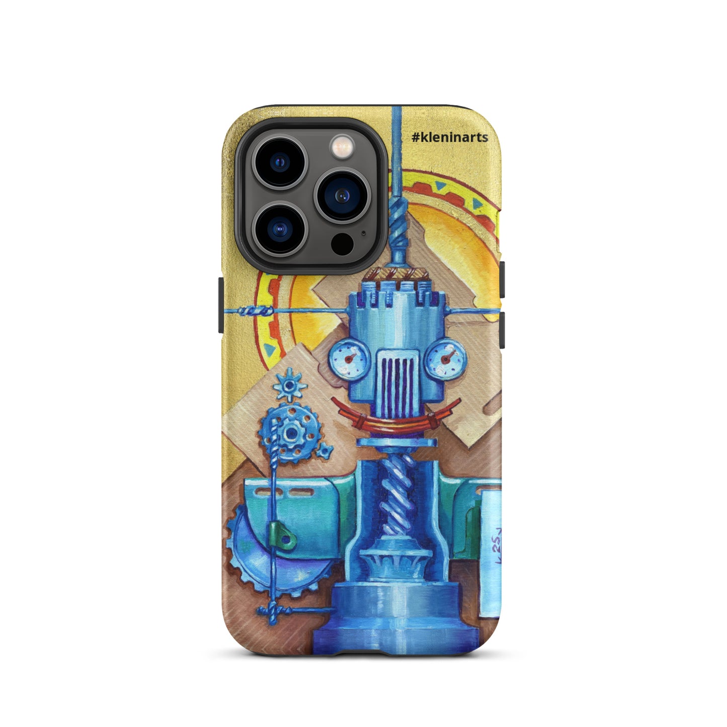 iPhone case St. Mechanica from "Deus ex box" series
