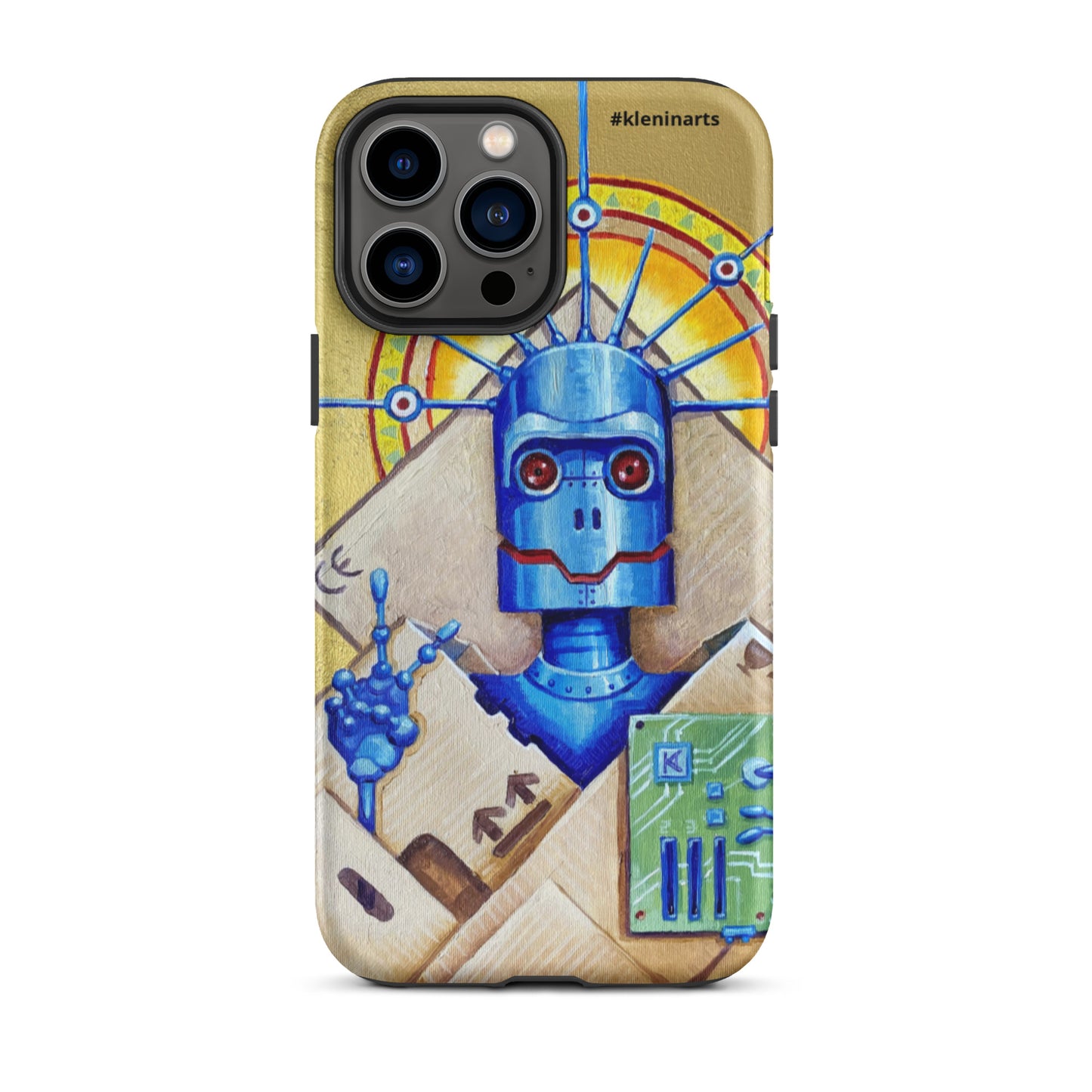 iPhone case St. AI from series "Deus ex box"