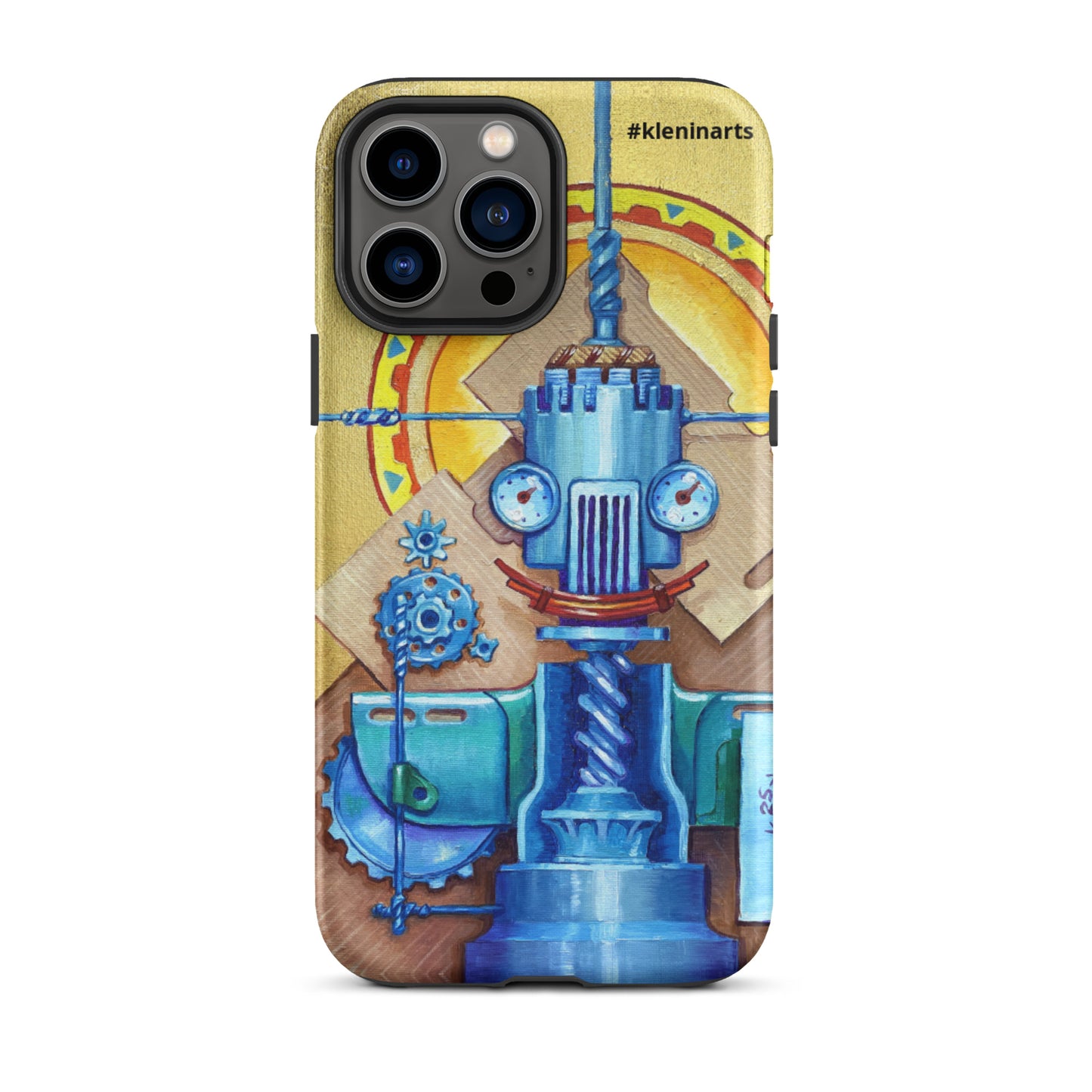 iPhone case St. Mechanica from "Deus ex box" series